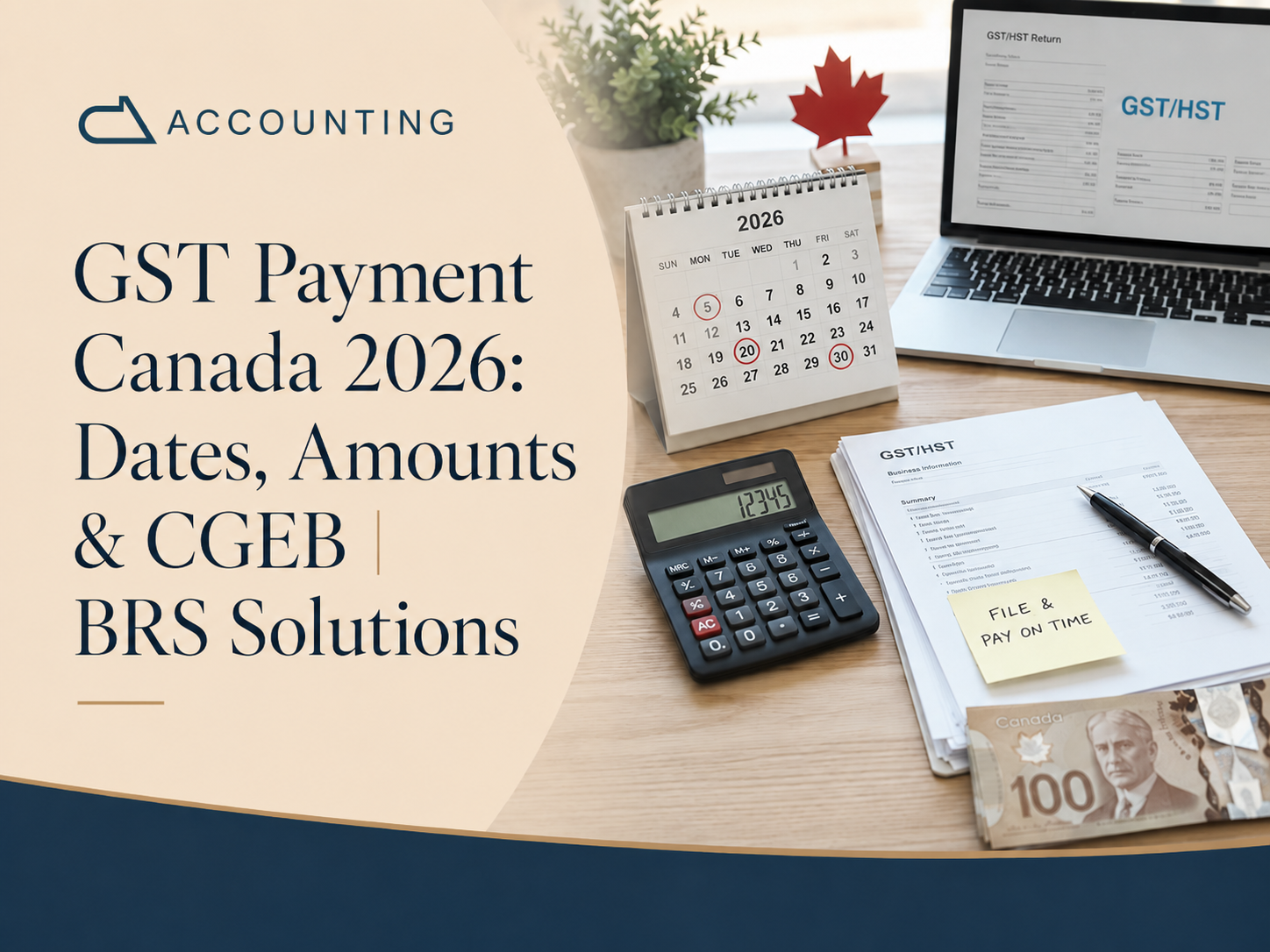 GST Payment Canada 2026 Dates, Amounts & CGEB BRS Solutions