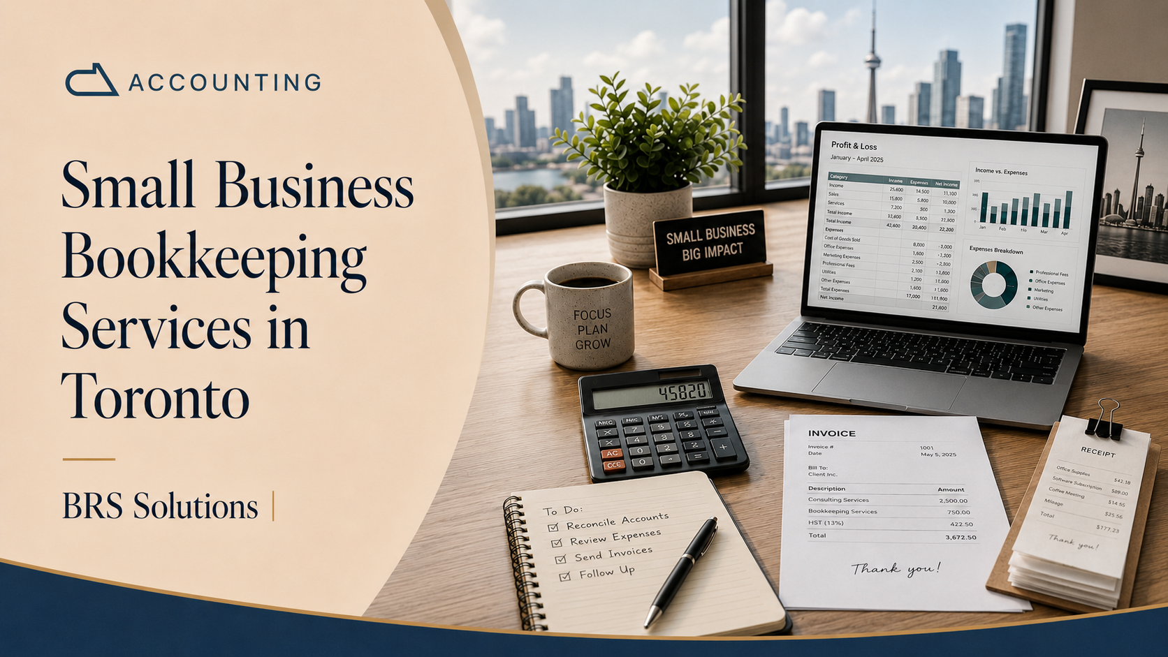 Small Business Bookkeeping Services in Toronto